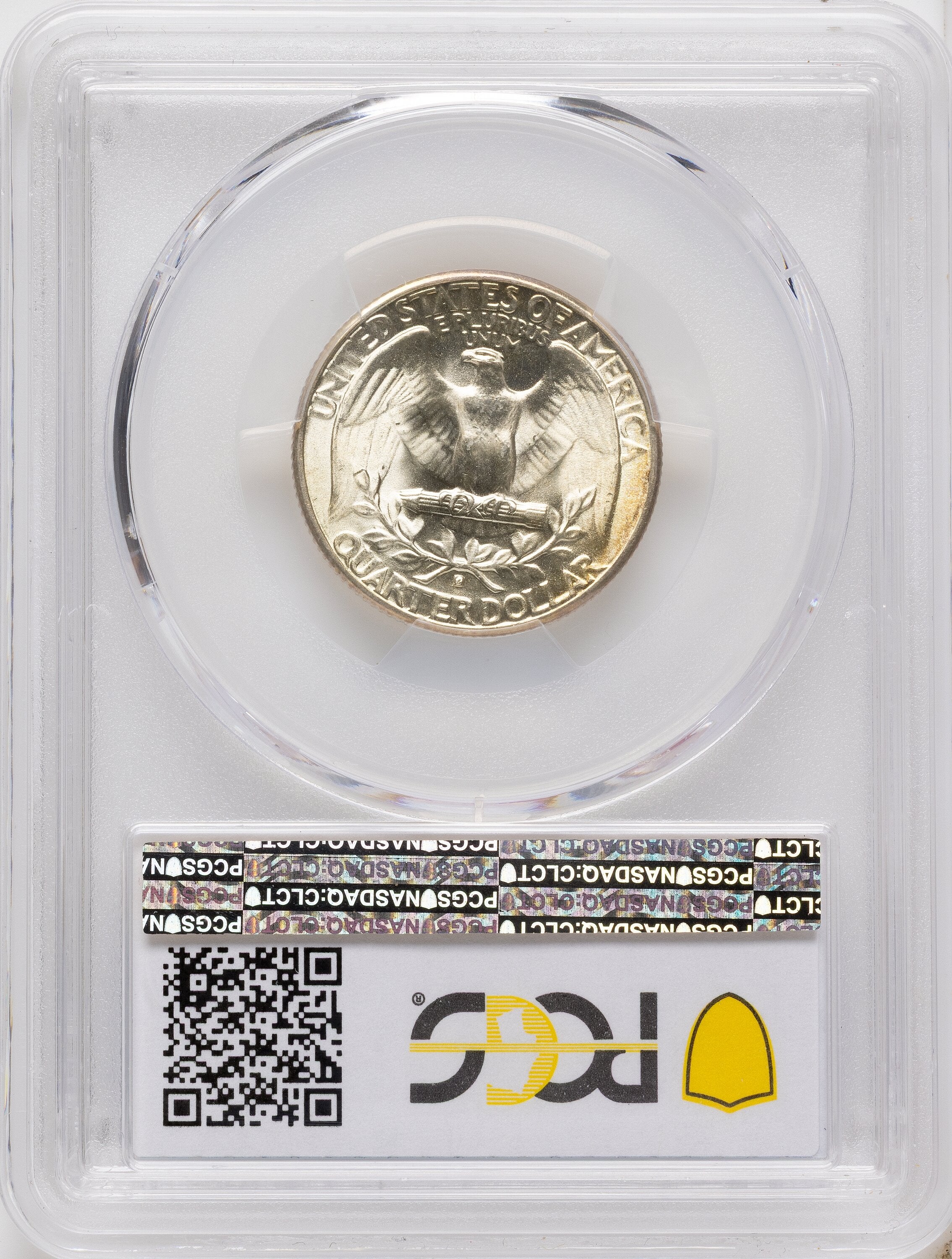 1934-D 25C Medium Motto Washington Quarter PCGS MS67