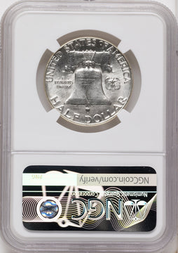 1963 50C FL Franklin Half Dollar NGC MS66