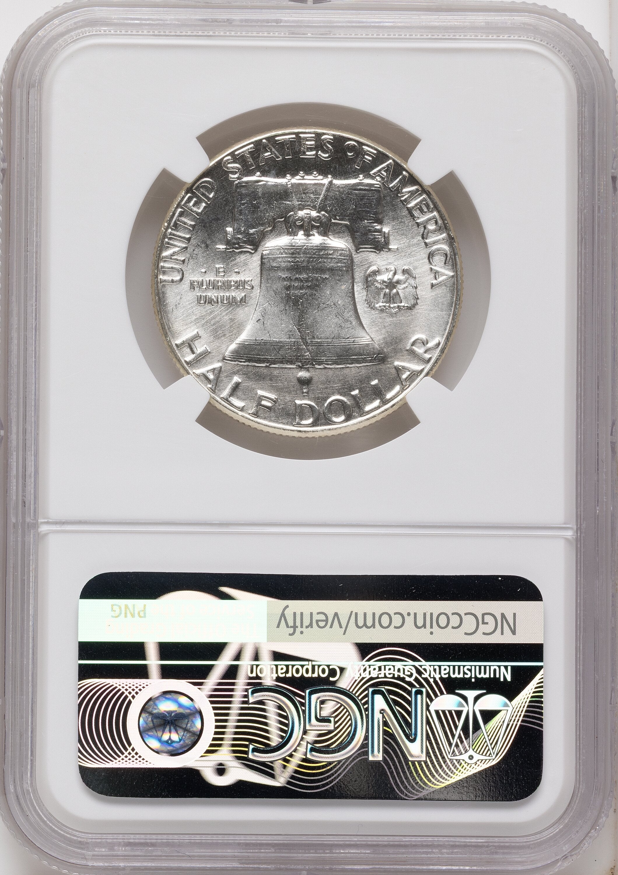 1963 50C FL Franklin Half Dollar NGC MS66