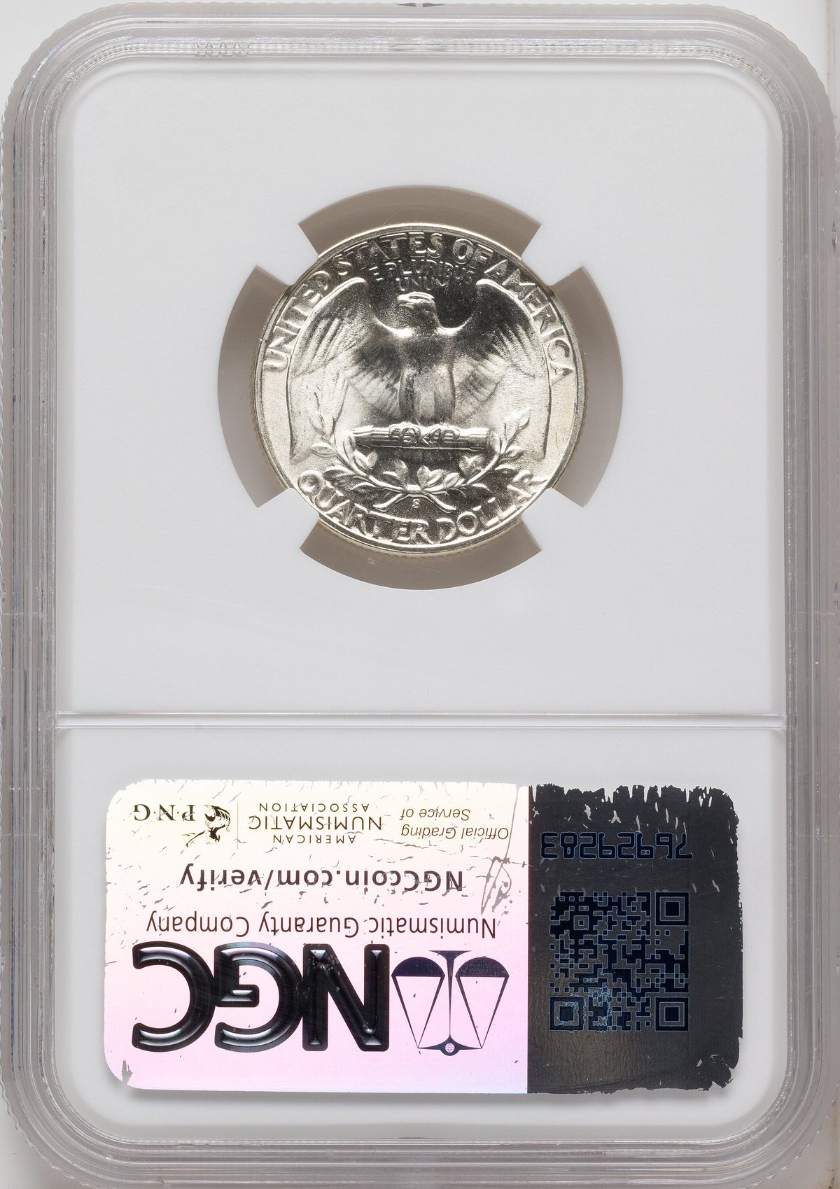 1944-S 25C DDO FS-101 Washington Quarter NGC MS68