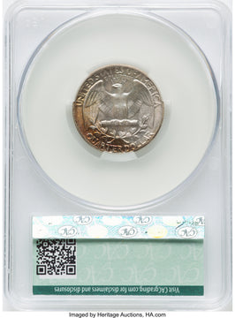 1955 25C CACG Plus Washington Quarter CACG MS67+