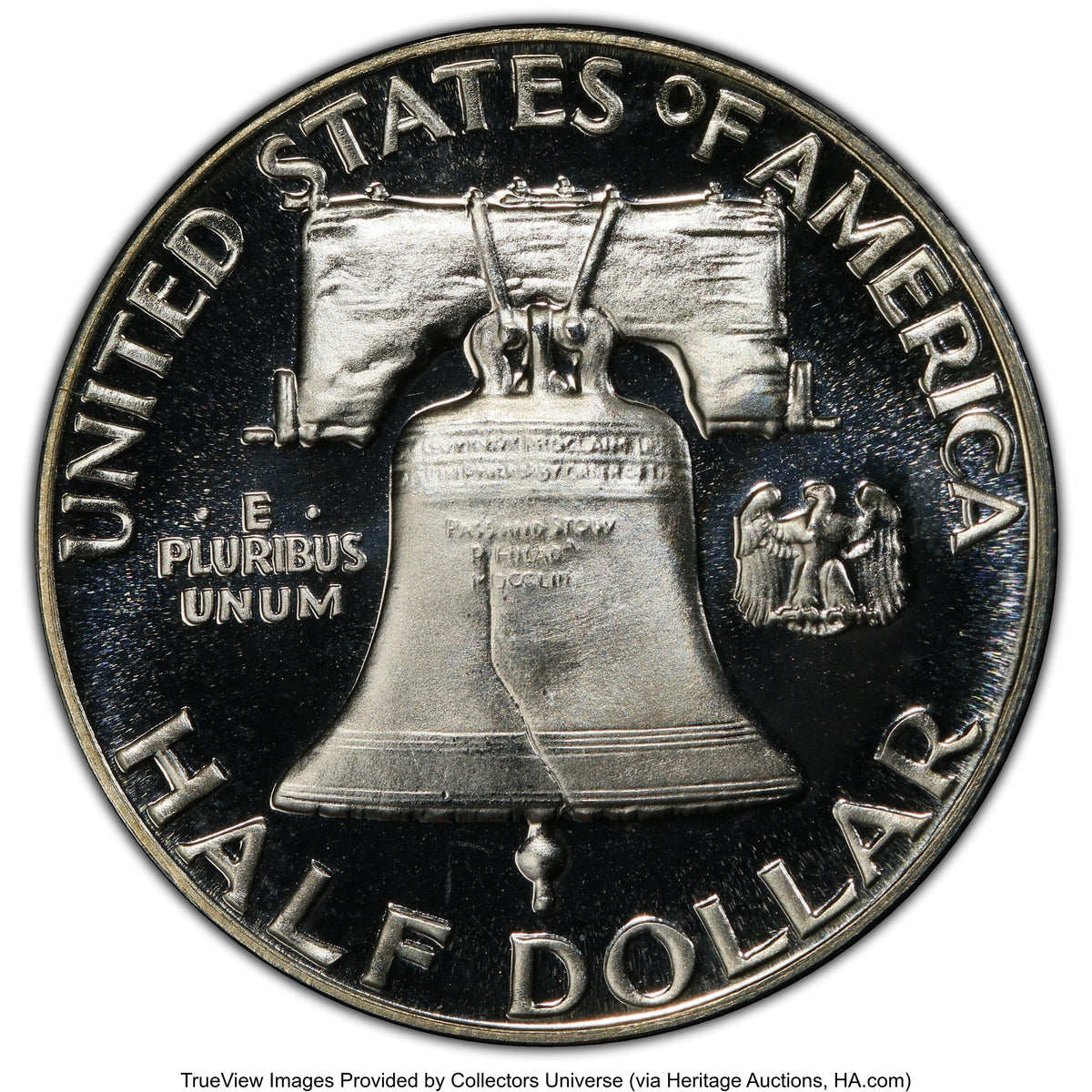 1950 50C CA CAC Proof Franklin Half Dollar PCGS PR67+