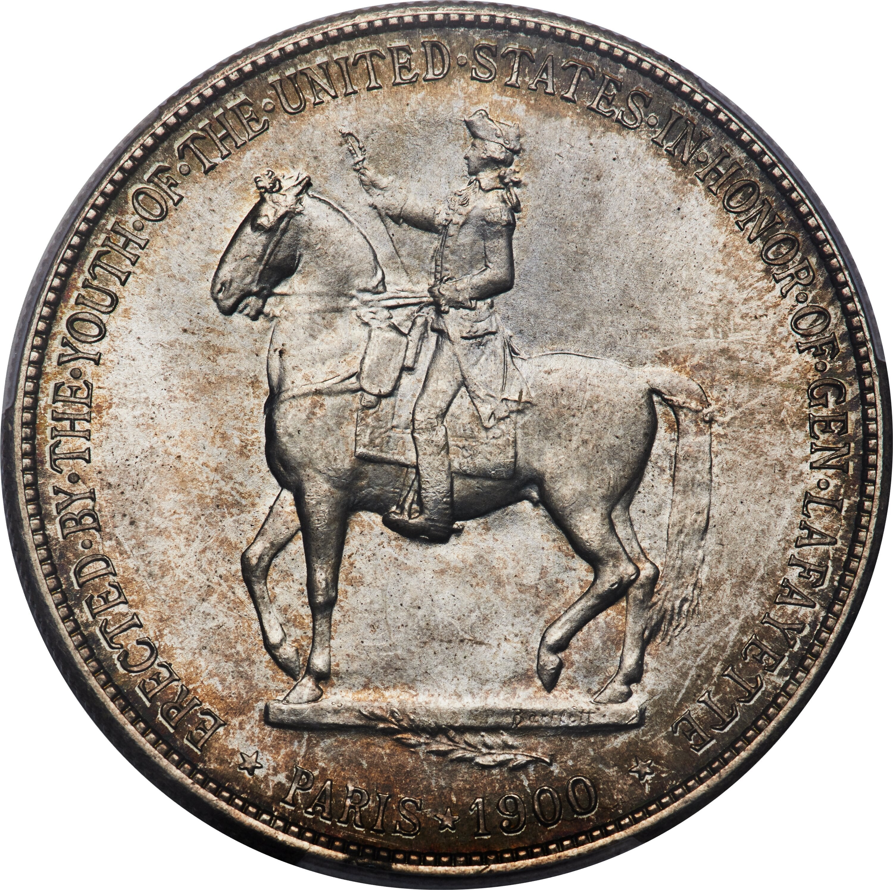 1900 Lafayette Dollar DuVall 2-C CAC Commemorative Silver PCGS MS66+