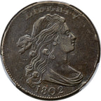 1802 1C S-238 Large Cent PCGS XF40