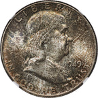 1949 50C FL Franklin Half Dollar NGC MS67