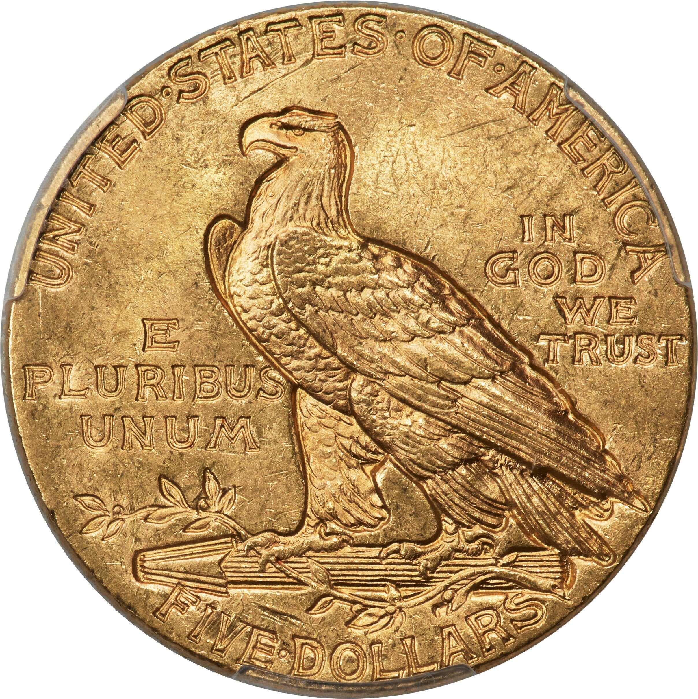 1911 $5 Indian Half Eagle PCGS MS64