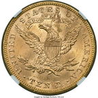 1893 $10 Liberty Eagle NGC MS65