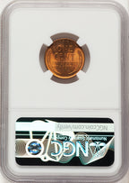 1945-S 1C RD Lincoln Cent NGC MS68