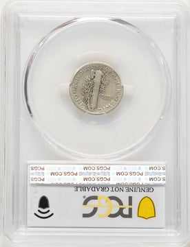 1916-D 10C Genuine Mercury Dime Genuine PCGS VG8