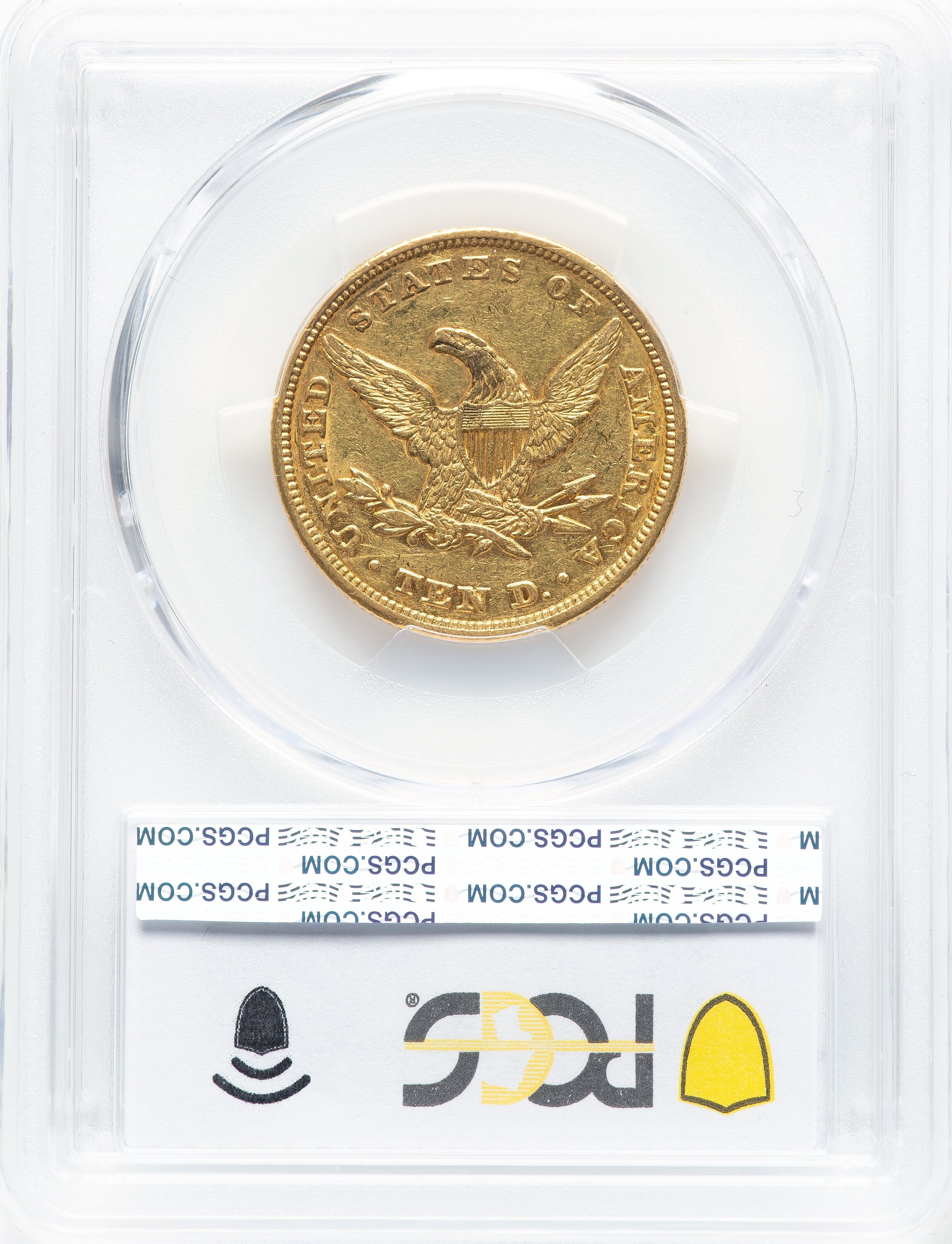 1847 $10 Liberty Eagle PCGS AU55