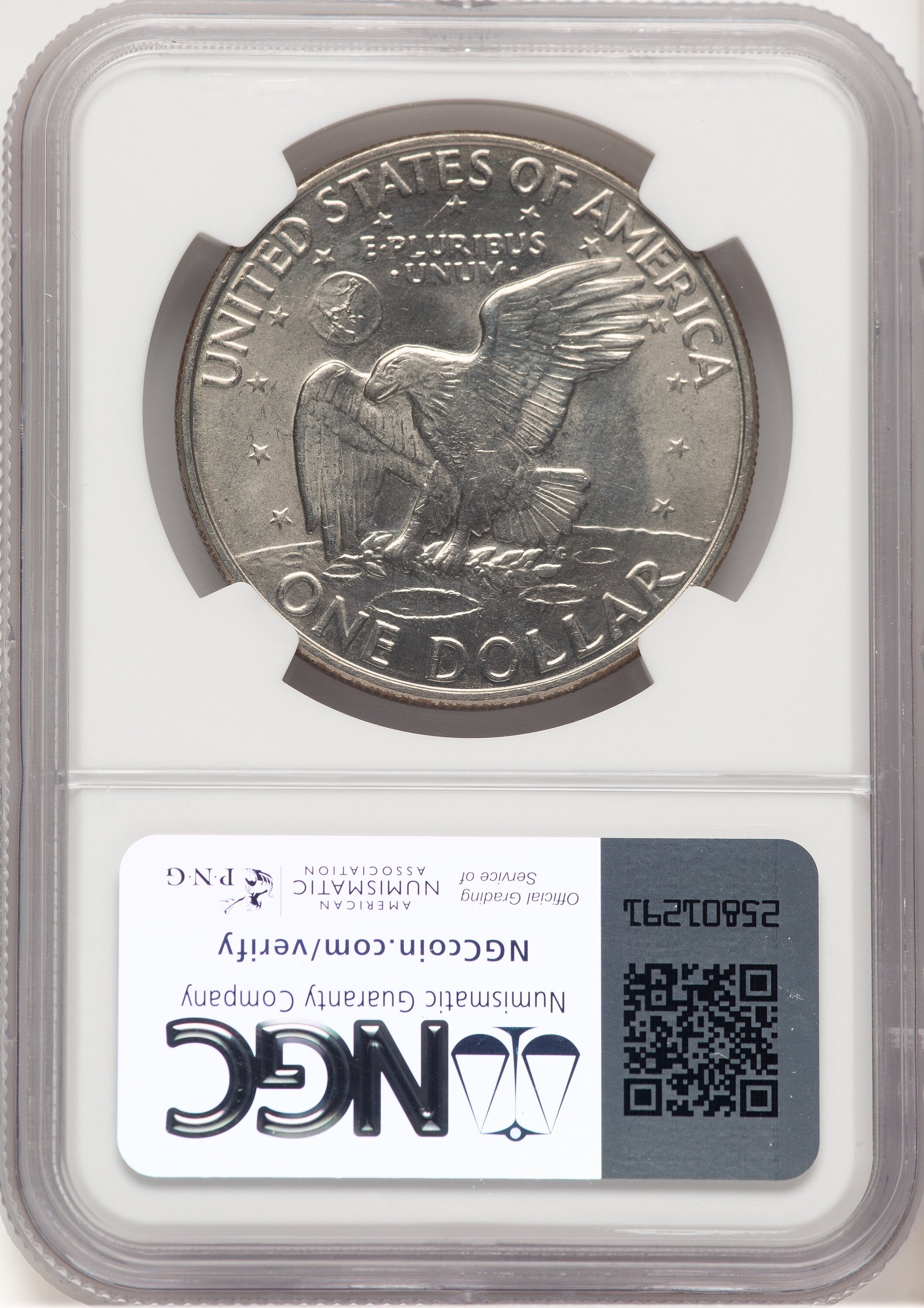 1972-D $1 Eisenhower Dollar NGC MS67