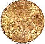 1895-S $20 Liberty Double Eagle NGC MS65
