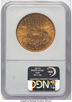 1895-S $20 Liberty Double Eagle NGC MS65