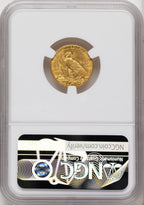 1914-D $2.50 Indian Quarter Eagle NGC MS62