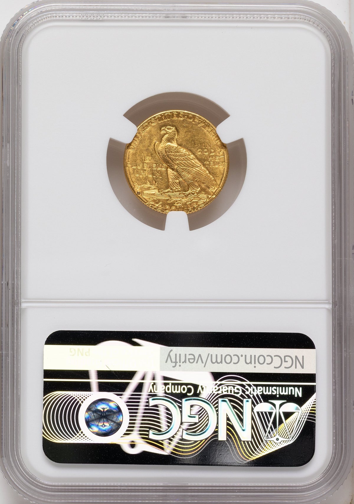 1914-D $2.50 Indian Quarter Eagle NGC MS62