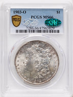 1903-O CAC Morgan Dollar PCGS MS66