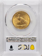1909 $10 Indian Eagle PCGS MS63