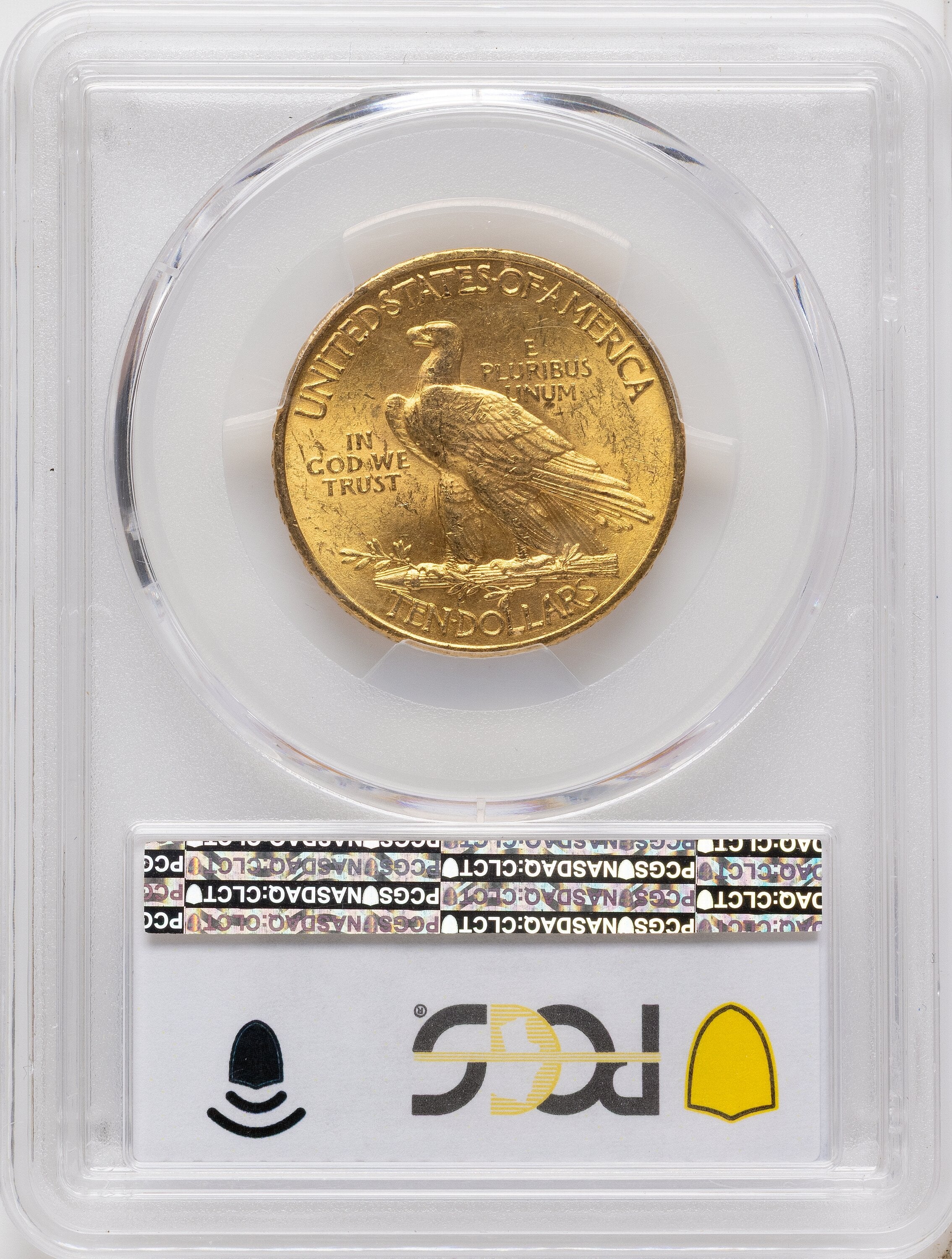 1909 $10 Indian Eagle PCGS MS63