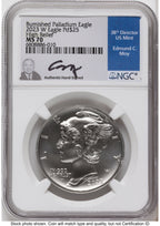 2023-W Palladium Eagle 1 oz Burnished NGC MS70 Ed Moy