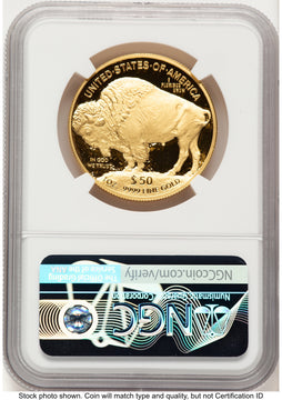 2019-W Proof Gold Buffalo 1 oz FDI NGC PF70 Ed Moy