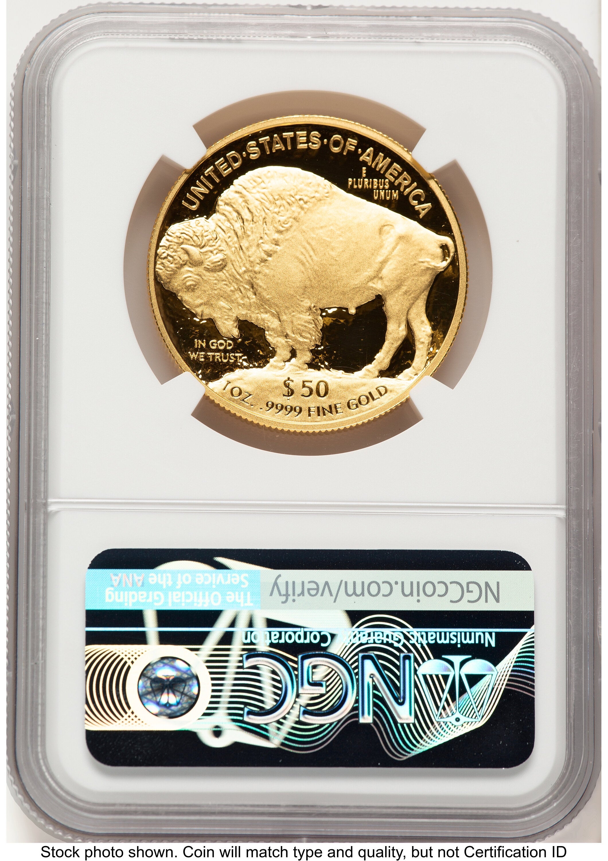 2019-W Proof Gold Buffalo 1 oz FDI NGC PF70 Ed Moy
