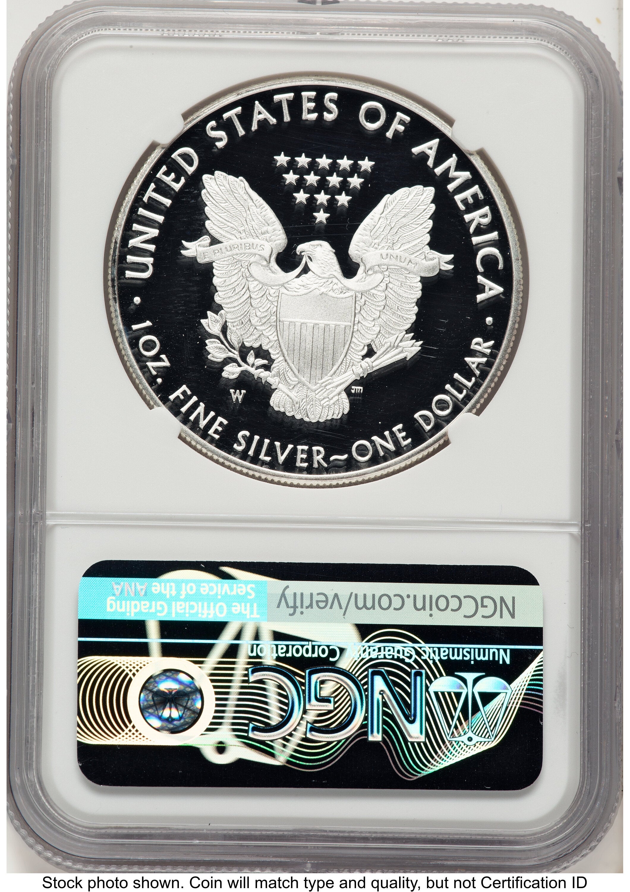 2019-W Proof Silver Eagle 1 oz FDI NGC PF70 Ed Moy