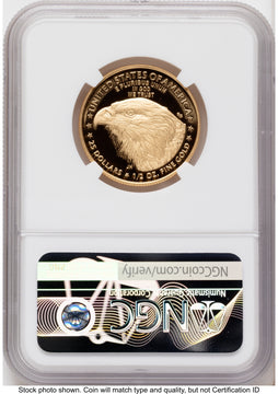 2021-W Type 2 Proof Gold Eagle 1/2 oz NGC PF70 Ed Moy