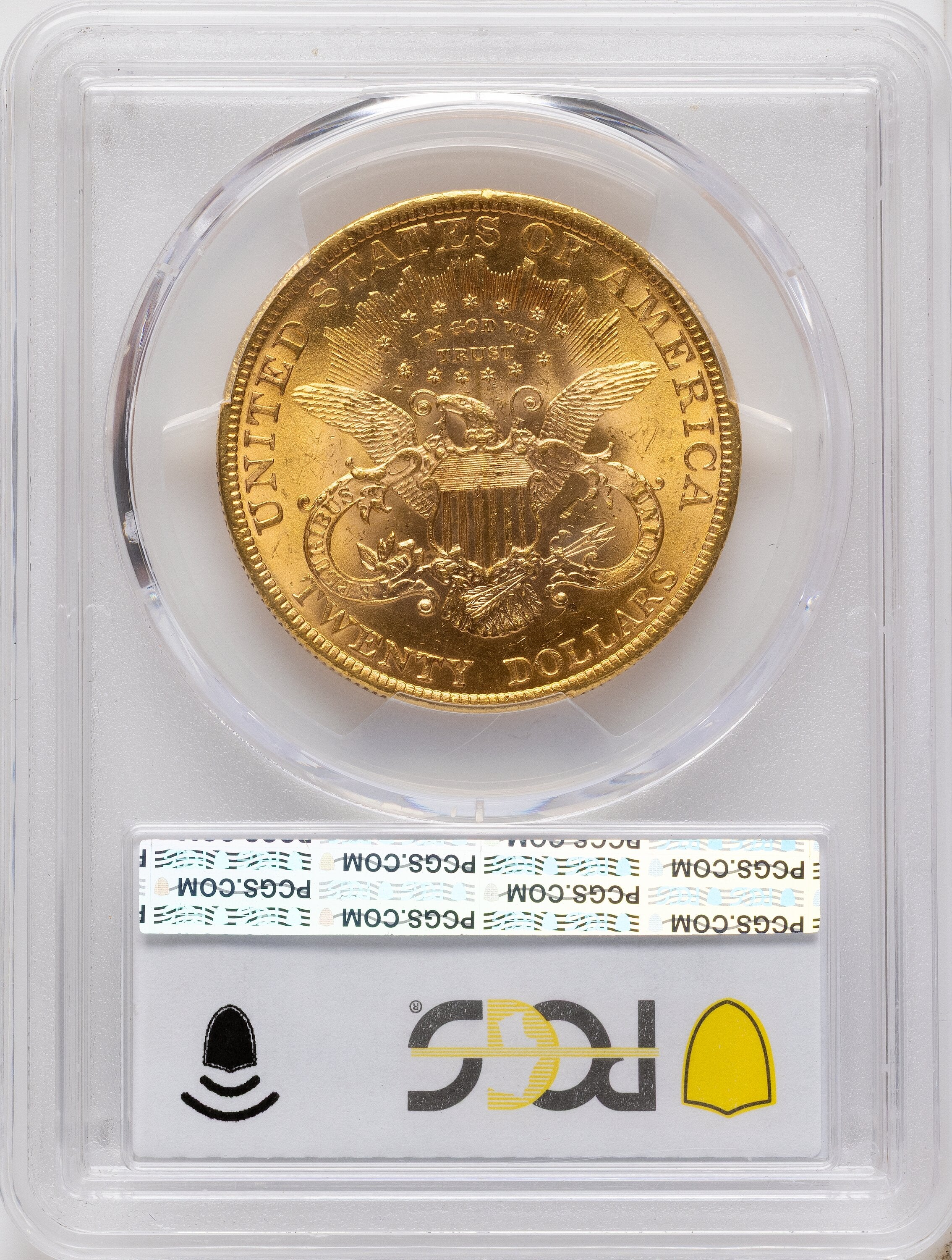 1900 $20 Blue Gradient Liberty Double Eagle PCGS MS66