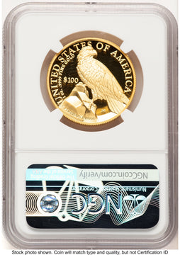 2023-W G$100 American Liberty High Relief FR Bunting Flag NGC PF70