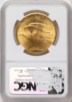 1927 $20 Saint-Gaudens Double Eagle NGC MS65+
