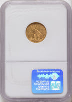 1913 $2.50 Indian Quarter Eagle NGC MS62