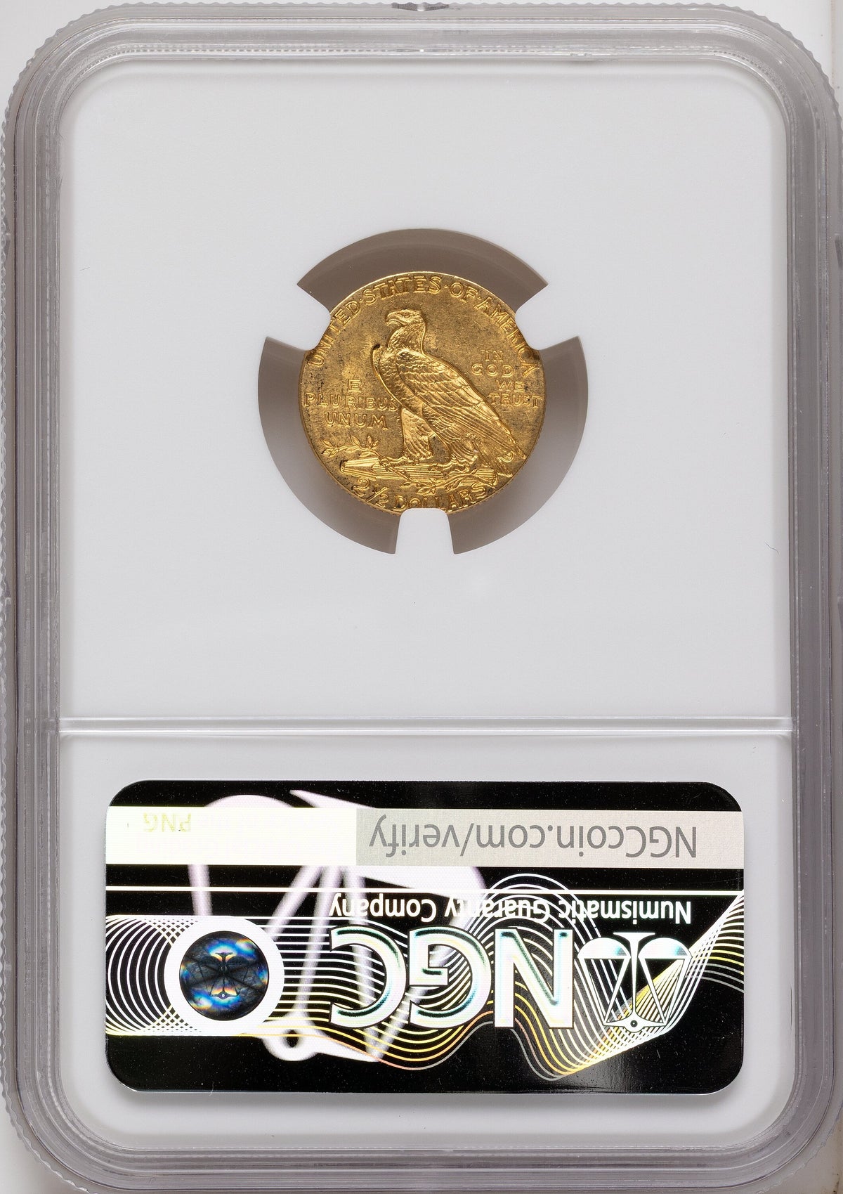 1915 $2.50 Indian Quarter Eagle NGC MS63