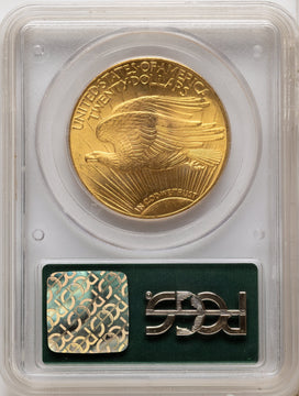 1924 $20 Saint CAC Saint-Gaudens Double Eagle PCGS MS65