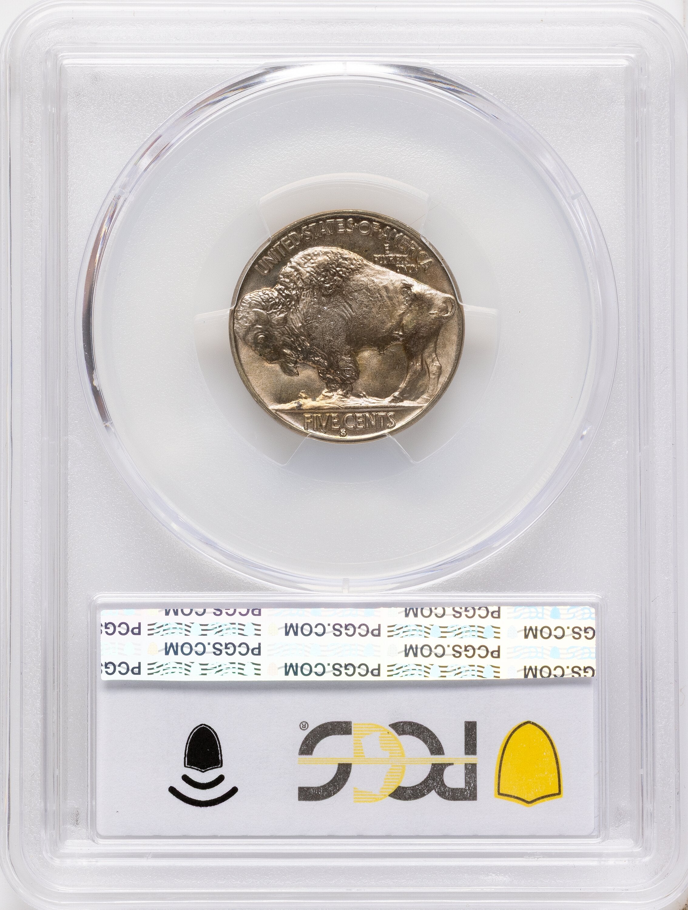 1931-S 5C Buffalo Nickel PCGS MS66