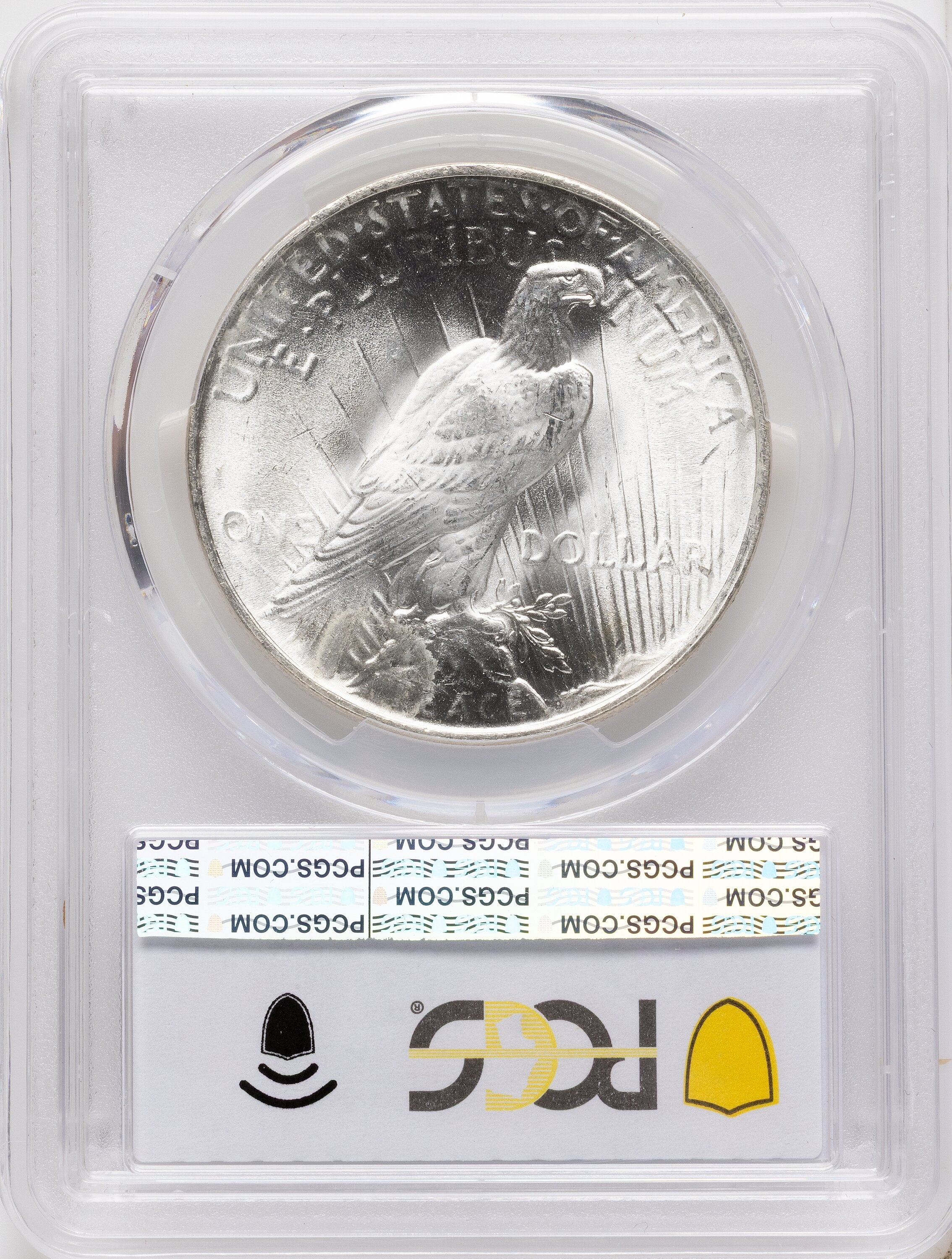 1922 Peace Dollar PCGS MS66+