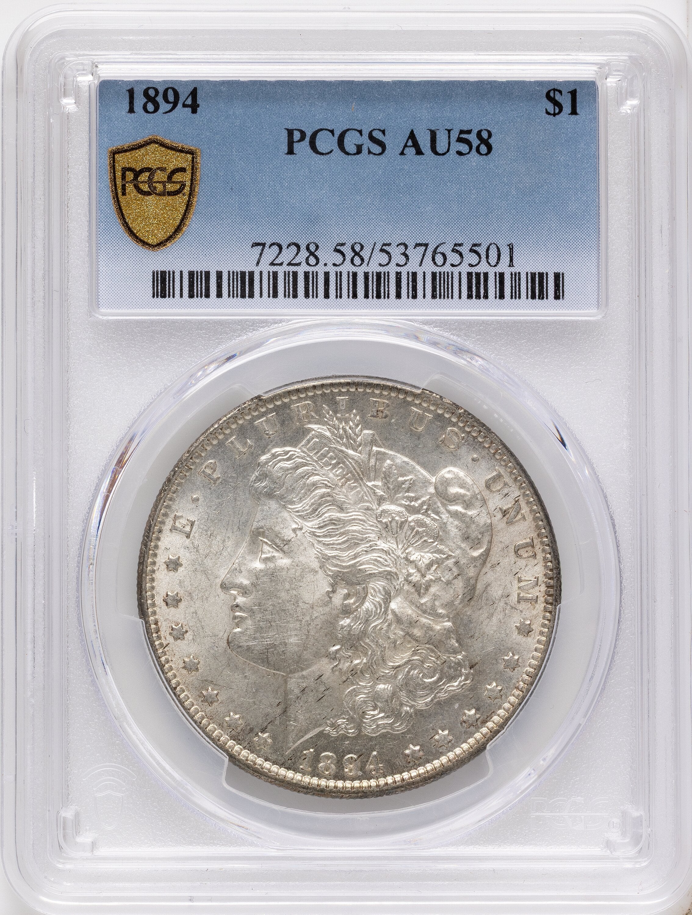 1894 Morgan Dollar PCGS AU58