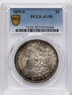 1895-S Morgan Dollar PCGS AU58