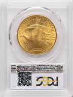 1914-S $20 Saint-Gaudens Double Eagle PCGS MS62