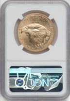 2021 One-Ounce Gold Eagle Type 2 At Dusk & Dawn 35th Anniversary 79th NGC MS69 Norris Signed