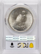 1934 Peace Dollar PCGS MS66+
