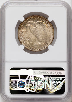 1947 50C Walking Liberty Half Dollar NGC MS67