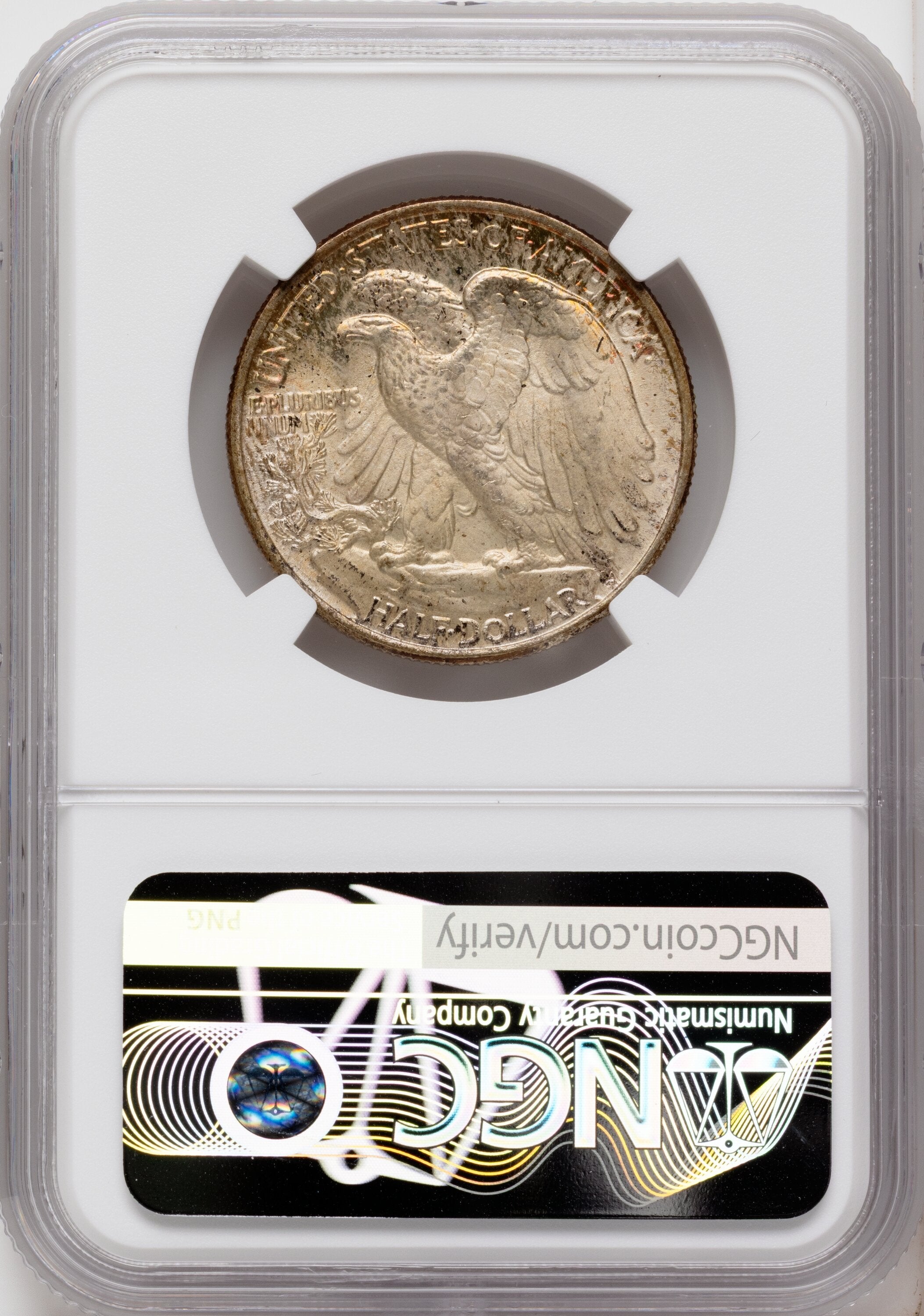 1947 50C Walking Liberty Half Dollar NGC MS67