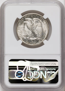 1940-S 50C Walking Liberty Half Dollar NGC MS66