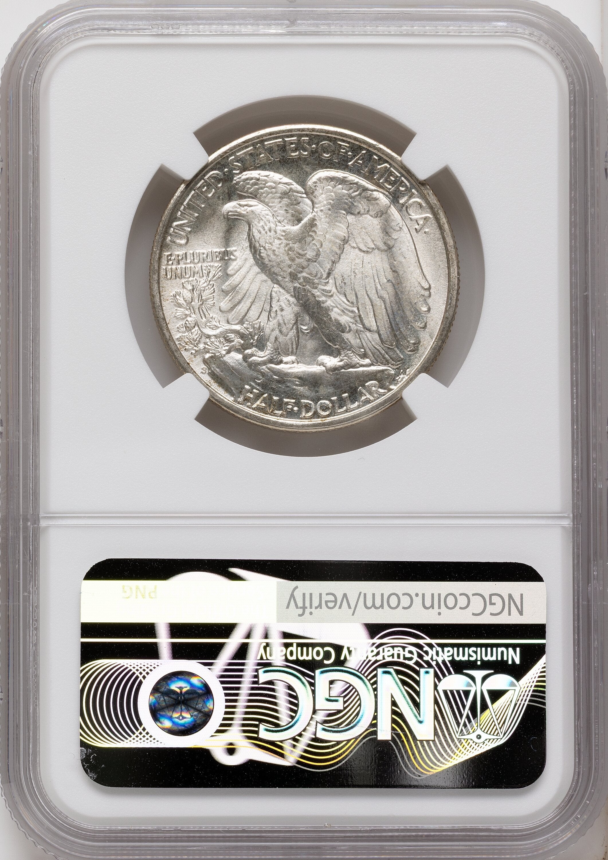 1940-S 50C Walking Liberty Half Dollar NGC MS66