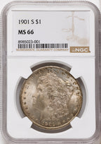 1901-S Morgan Dollar NGC MS66