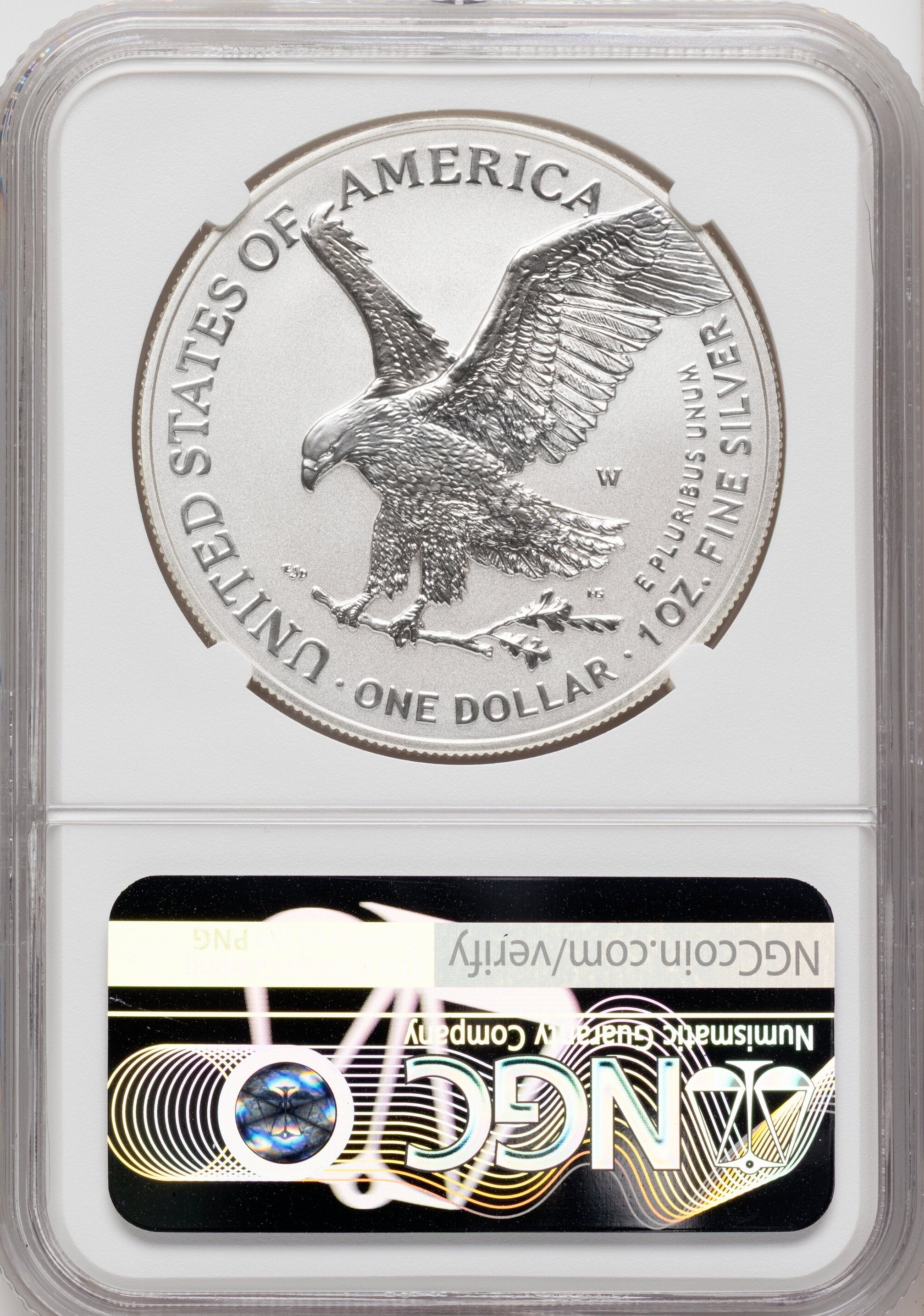 2026-W Enhanced Silver Eagle 1 oz FDI America 250 John Hancock