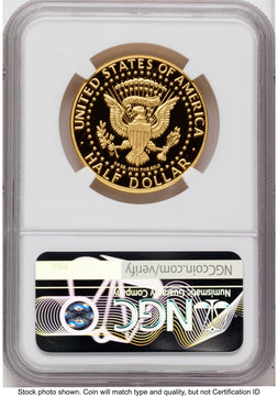 2014-W 50C Gold JFK 50th Anniversary X-Label NGC MS70