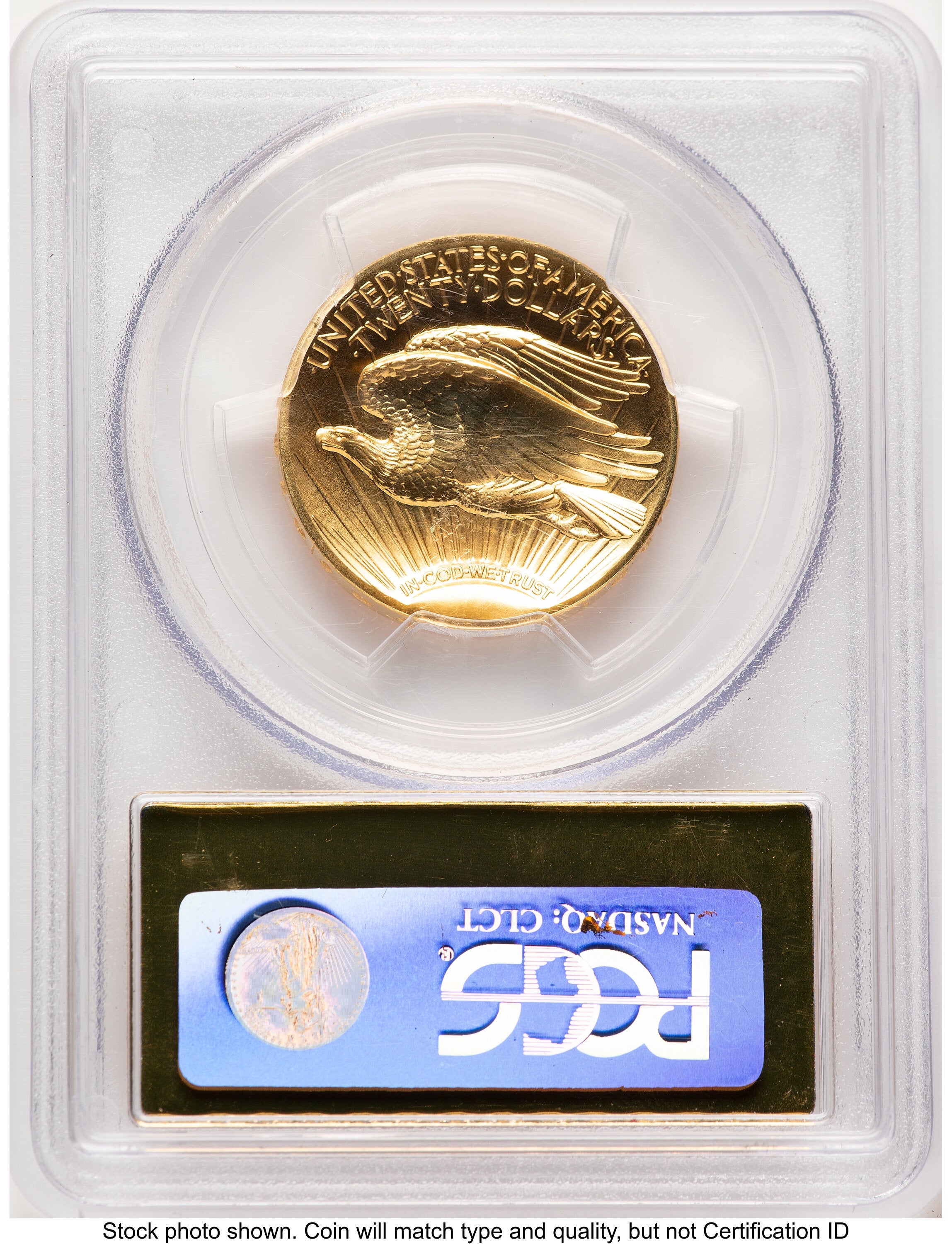 2009 G$20 Ultra High Relief Gold Foil PCGS MS70