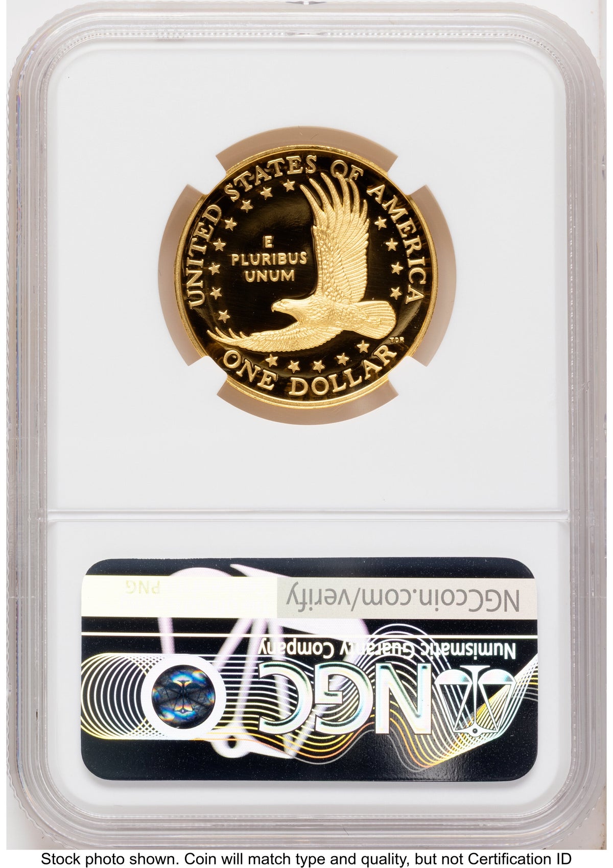 2025-W 1/2 oz Proof Gold Sacagawea 25th Anniversary FDI Kenneth Bressett Portrait NGC PF70