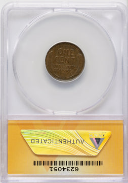 1922 No D Weak Reverse BN Lincoln Cent ANACS F12
